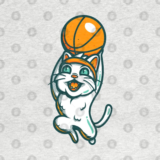 Dunk Cat by wehkid